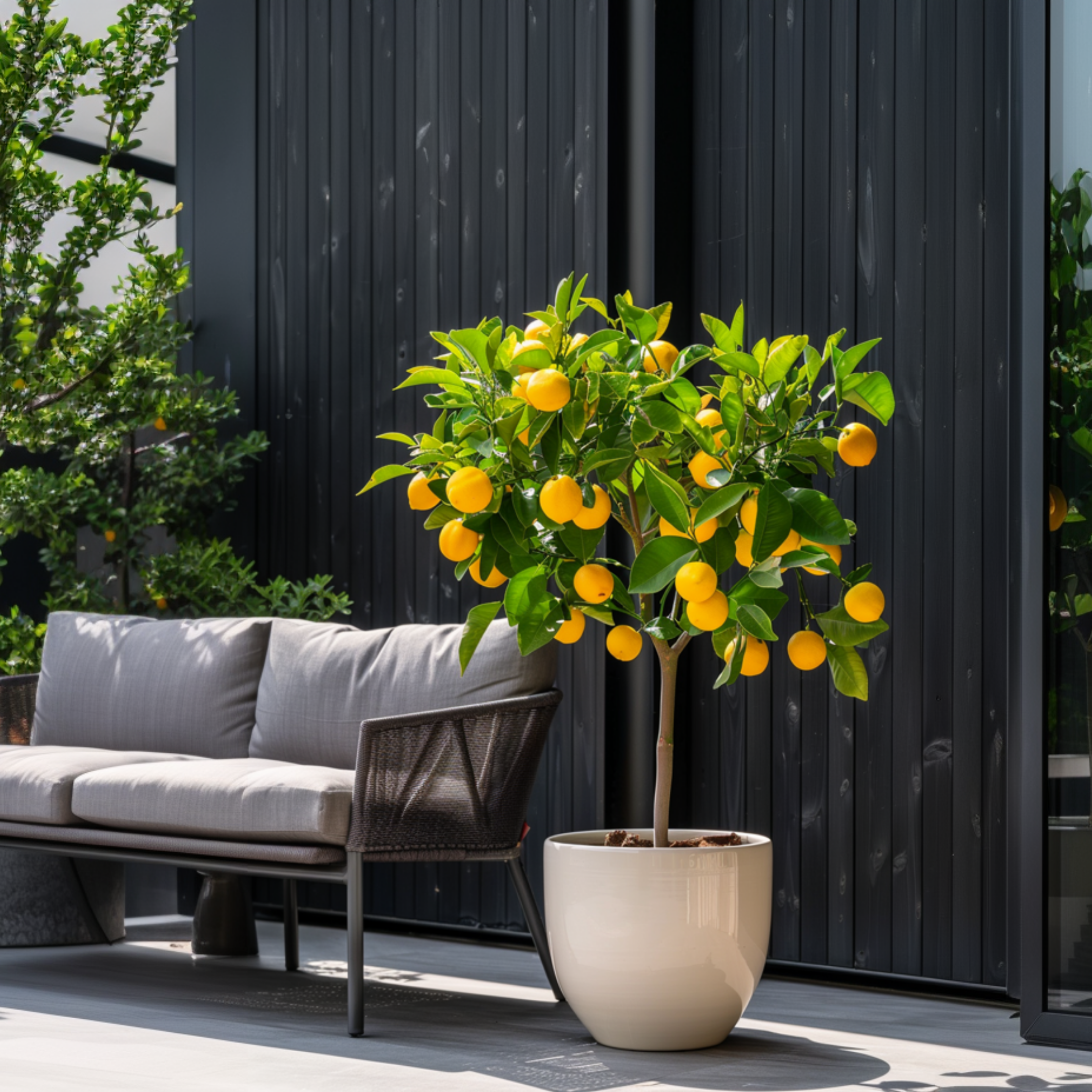 Citronnier ‘Citrus Limon’ Sur Tige – Plante D’Extérieur