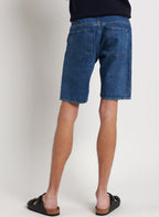Maison Standards - Bermuda Jean Eco-Wash - Denim Brut - Homme