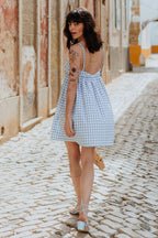 Robe Léoline Vichy Bleu