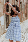 Robe Léoline Vichy Bleu