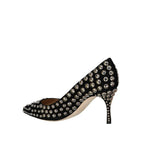 Escarpins - Sergio Rossi Godiva 075 Studs Leather - Black