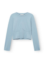 T-Shirt Courbé Nice - Frozen Blue