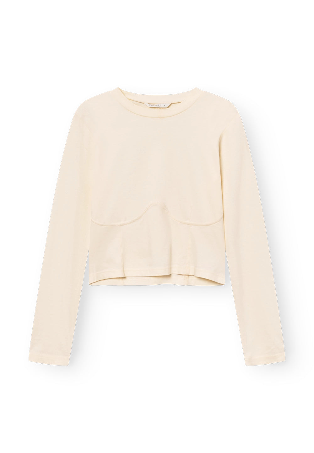 T-Shirt Courbé Nice - Ecru