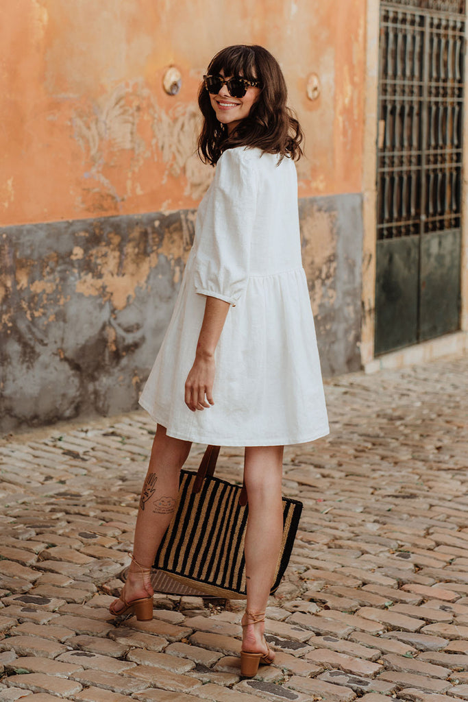 Robe Assia Lin Blanc