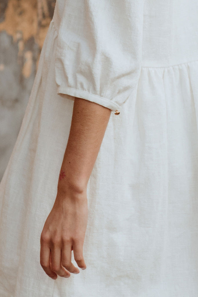 Robe Assia Lin Blanc
