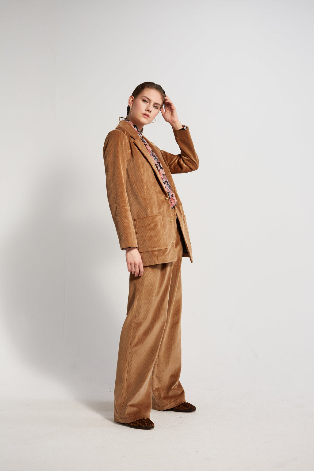 Blazer Sonny Crockett Large - Velours Caramel