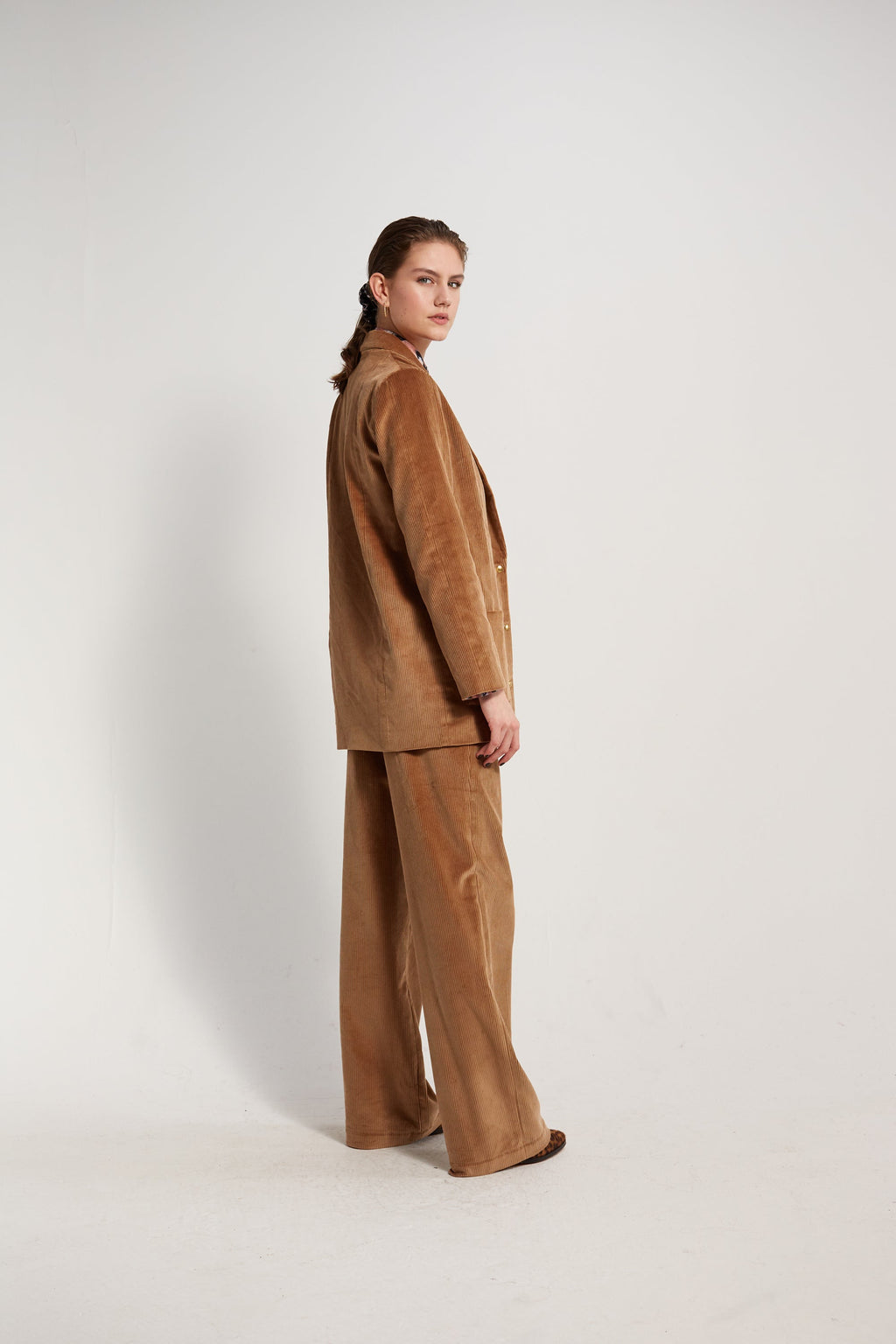 Blazer Sonny Crockett Large - Velours Caramel
