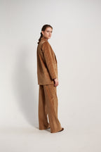 Blazer Sonny Crockett Large - Velours Caramel