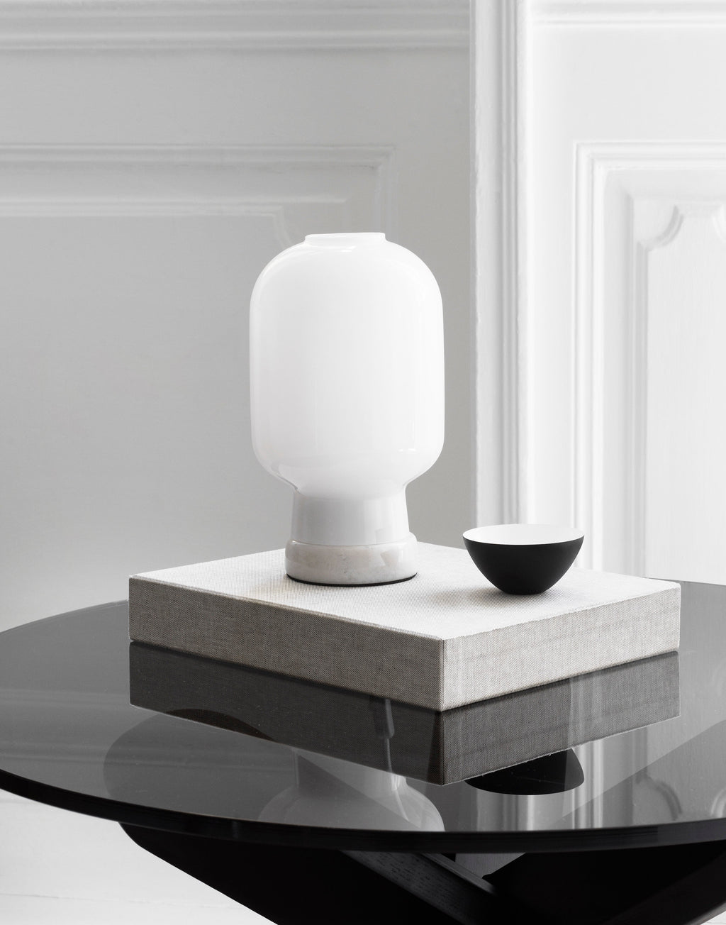 Lampe De Table Amp Ue - White / White