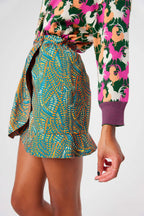Austria skirt in Zicatela print | Heimstone