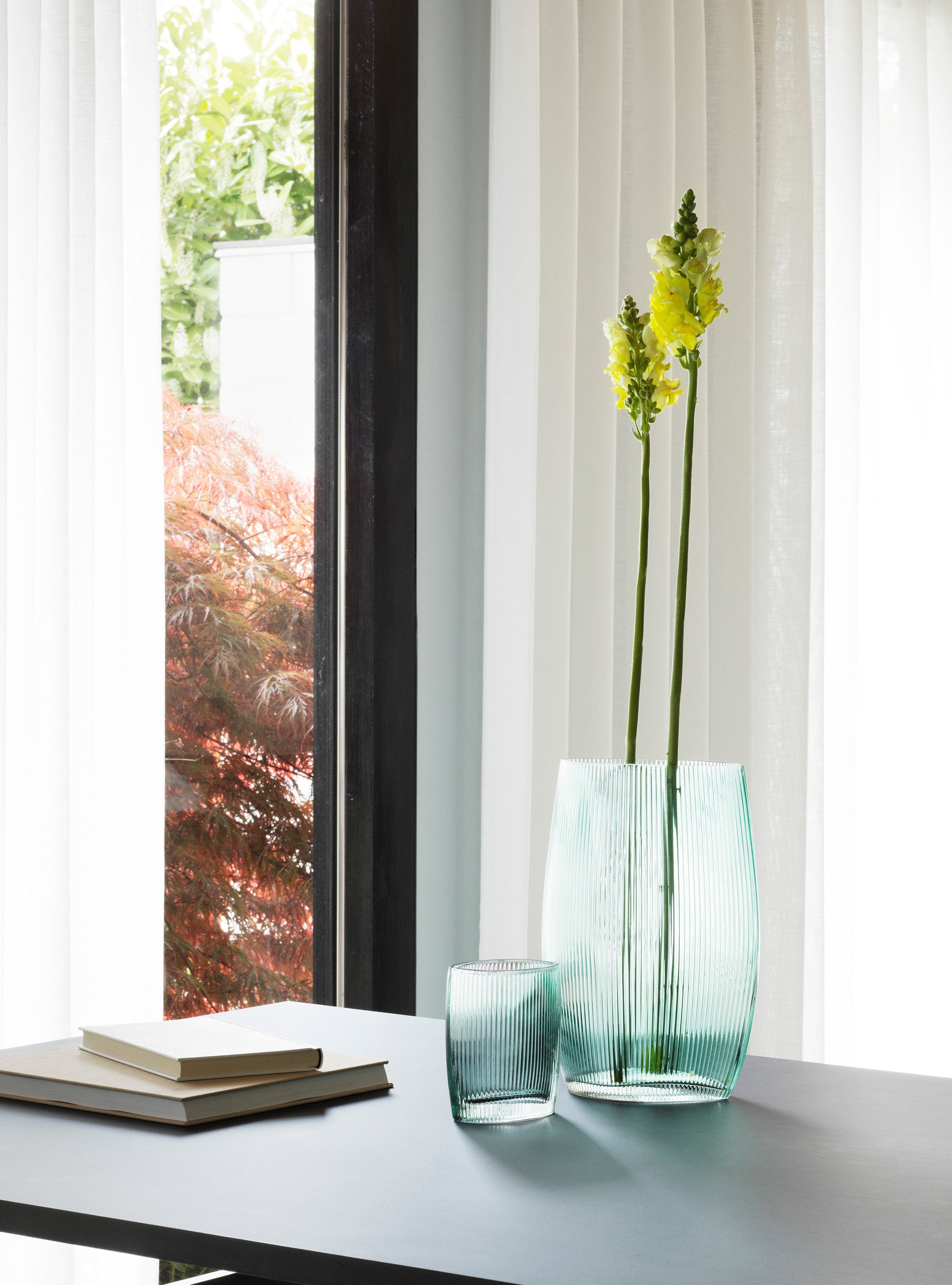 Vase Tide H28 Cm - Blue