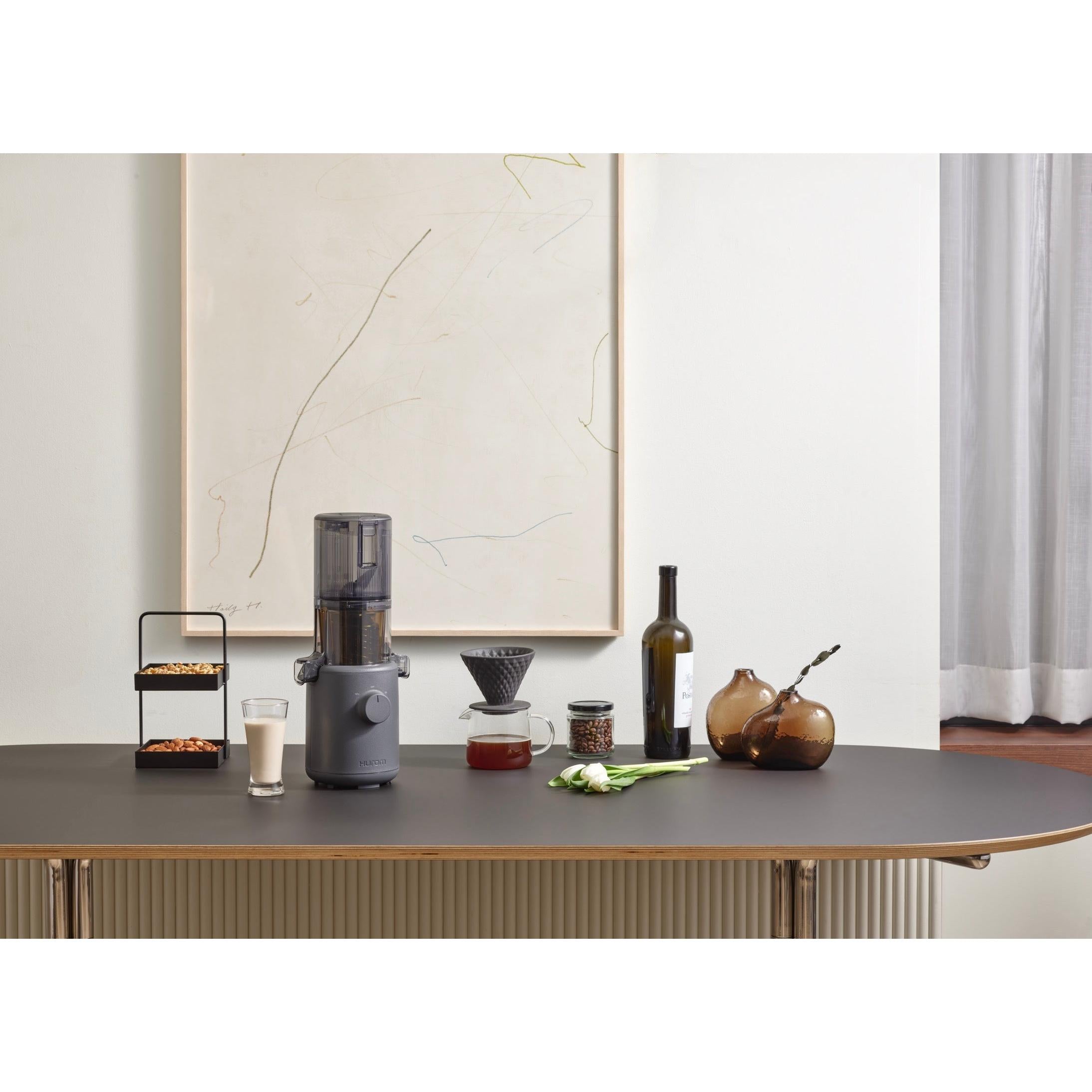 Mini Extracteur De Jus Lent - Série H310A - Anthracite