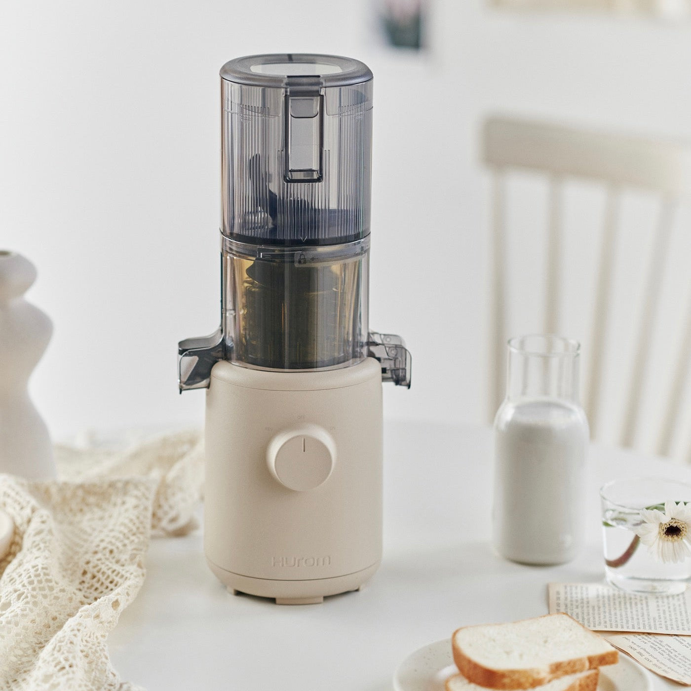 Mini Extracteur De Jus Lent - Série H310A - Beige
