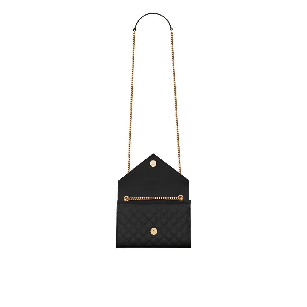 Saint Laurent - Sac Envelope Small - Femme - Black