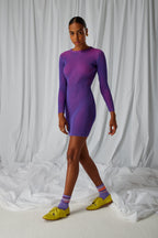 Robe Renard En Maille Kaléidoscope