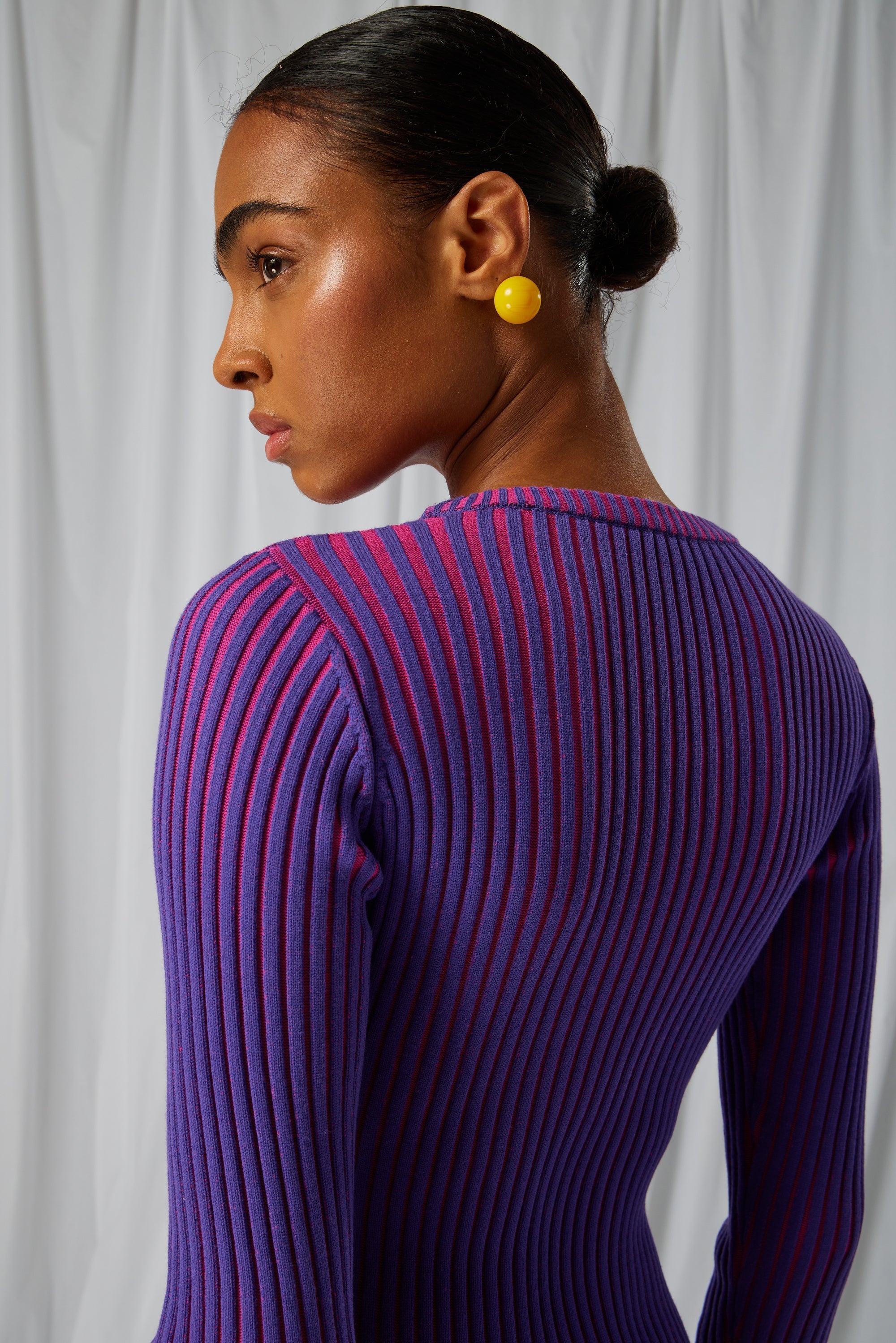 Robe Renard En Maille Kaléidoscope