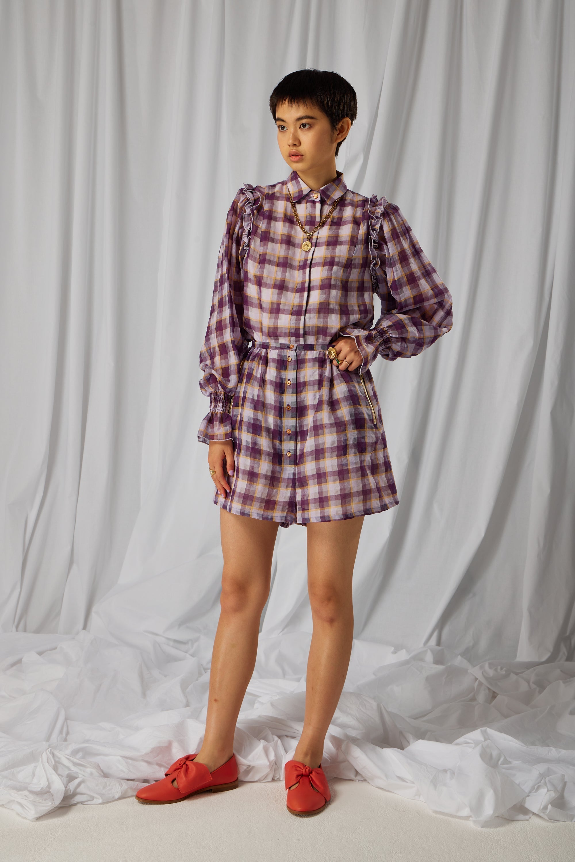 Short Poupée En Symétrie Textile