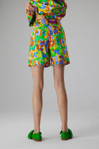 Short Beckett À Imprimé Kitrina Marshmallow