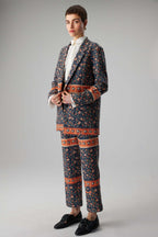 Blazer Sonny Crockett En Tissu Bourbon