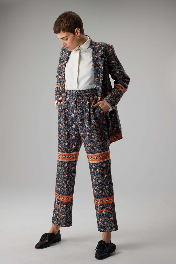 Pantalon Jojo En Tissu Bourbon
