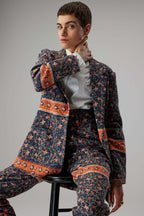 Blazer Sonny Crockett En Tissu Bourbon