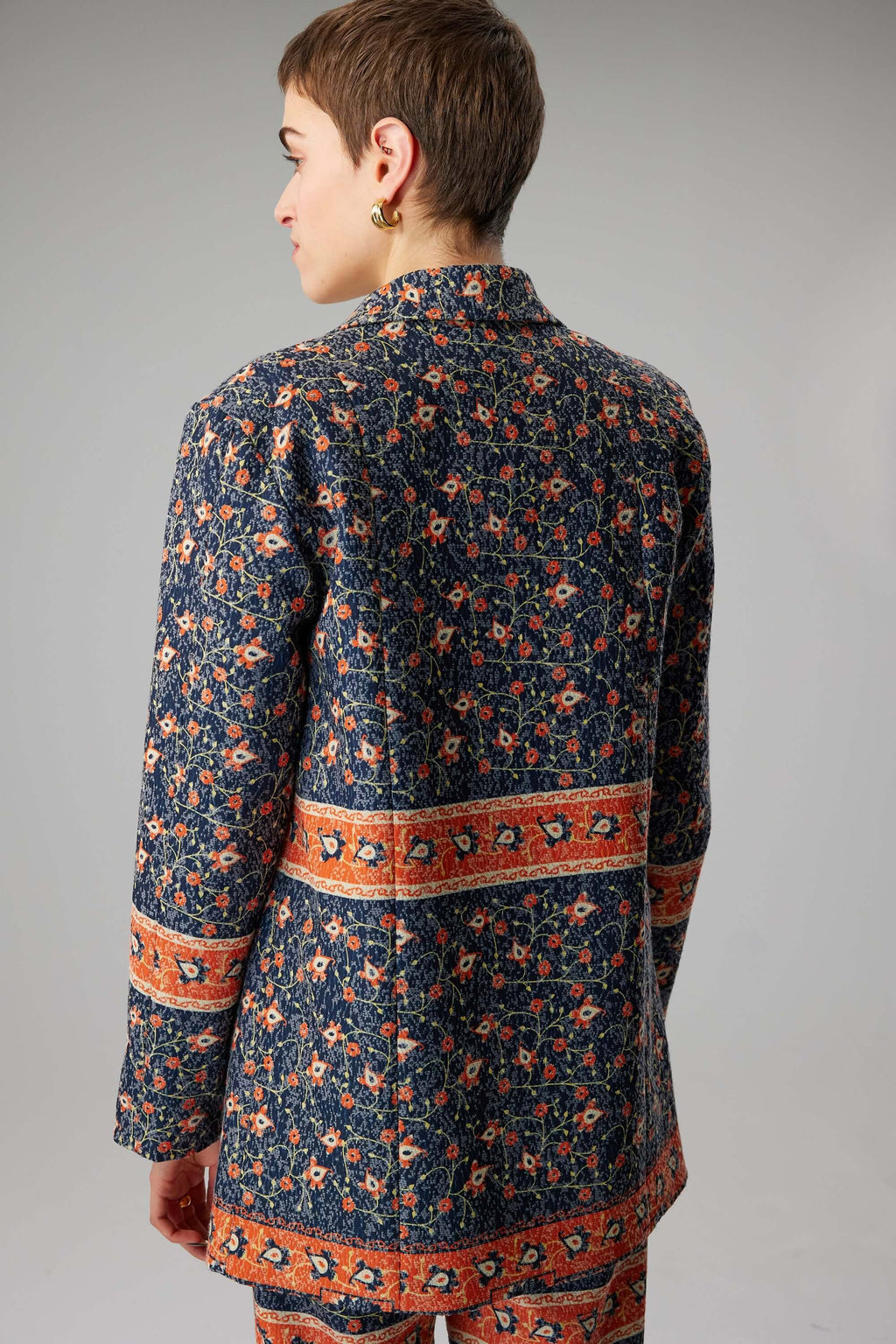 Blazer Sonny Crockett En Tissu Bourbon