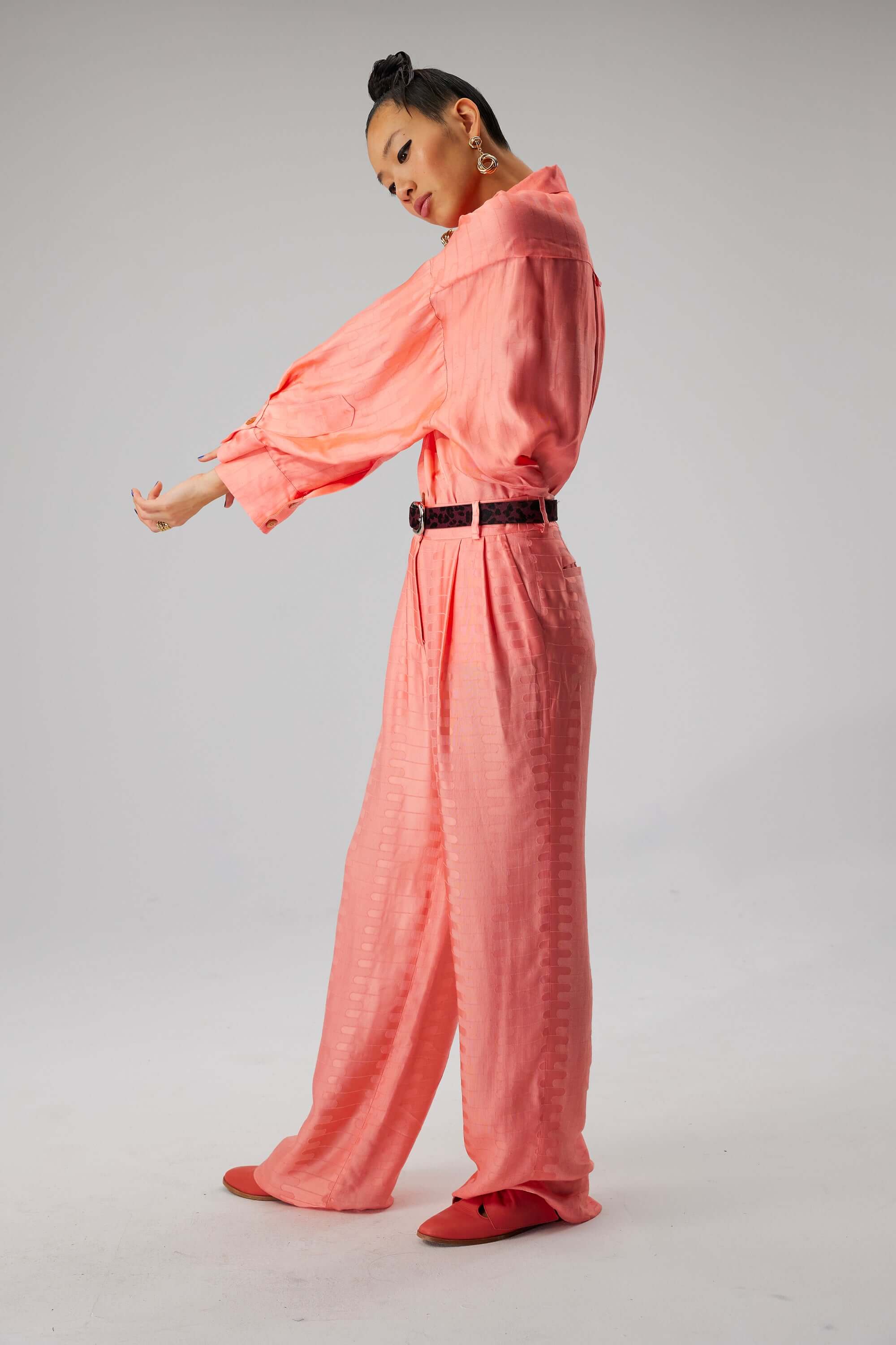 Pantalon Moor En Tissage Puzzle