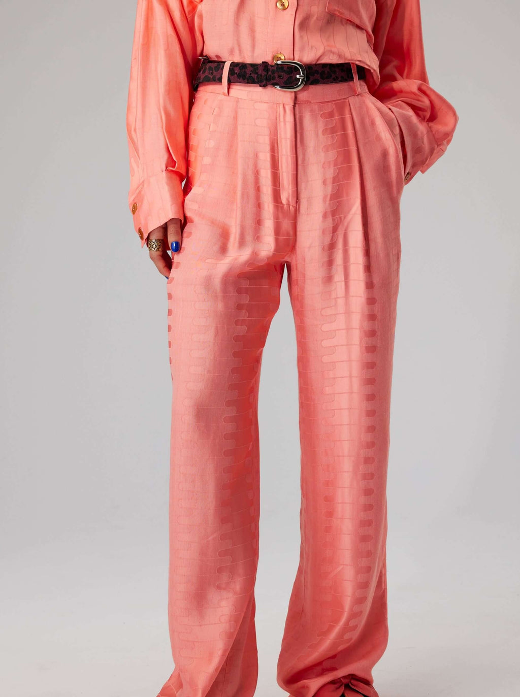 Pantalon Moor En Tissage Puzzle
