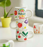 Kit De Peinture Sur Tasse - Set De 2 Tasses