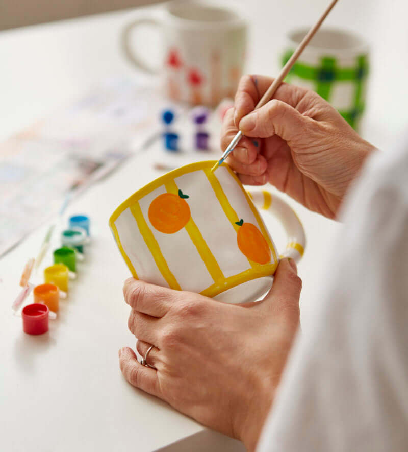 Kit De Peinture Sur Tasse - Set De 2 Tasses