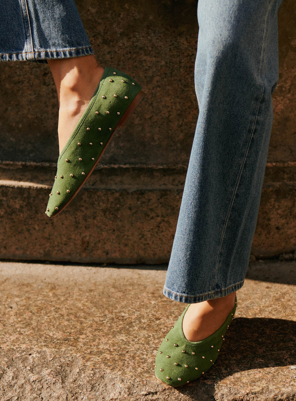 Ballerines Coralie - Cactus