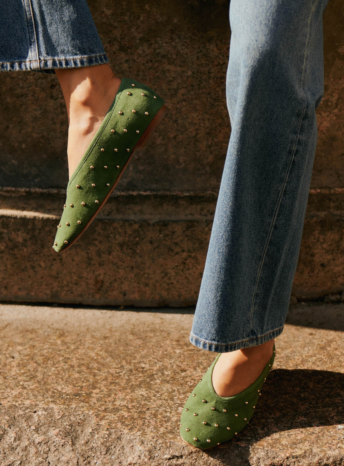 Ballerines Coralie - Cactus