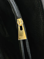 Cabas Céline Macadam Toile Enduite Noire