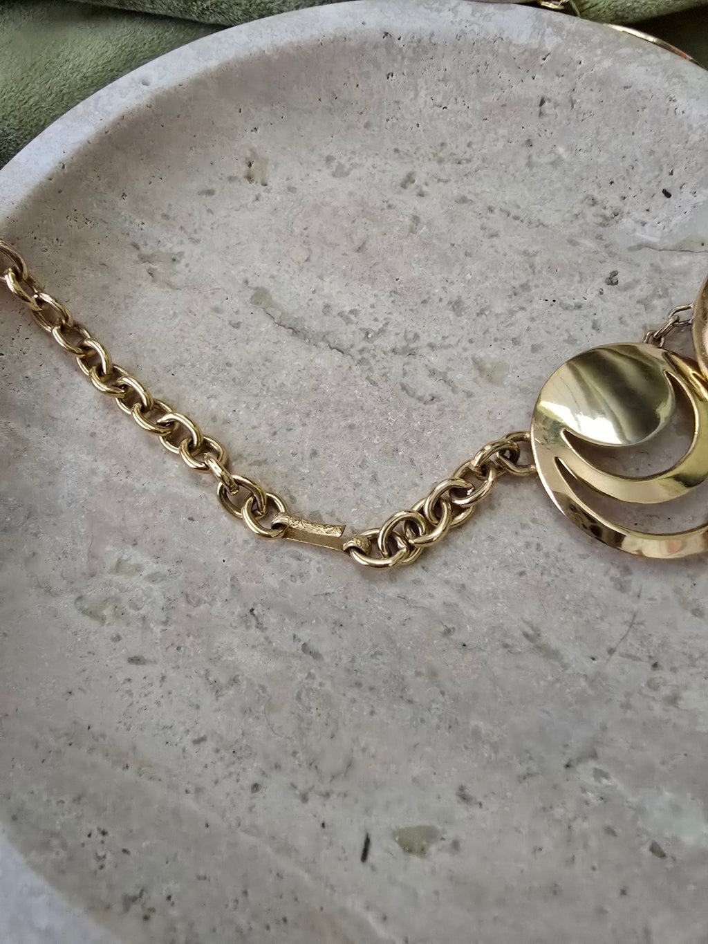 Collier Celine Vintage Géométrique
