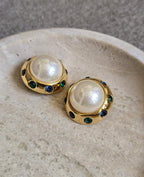 Boucles D'Oreilles Clips Vintage Nina Ricci