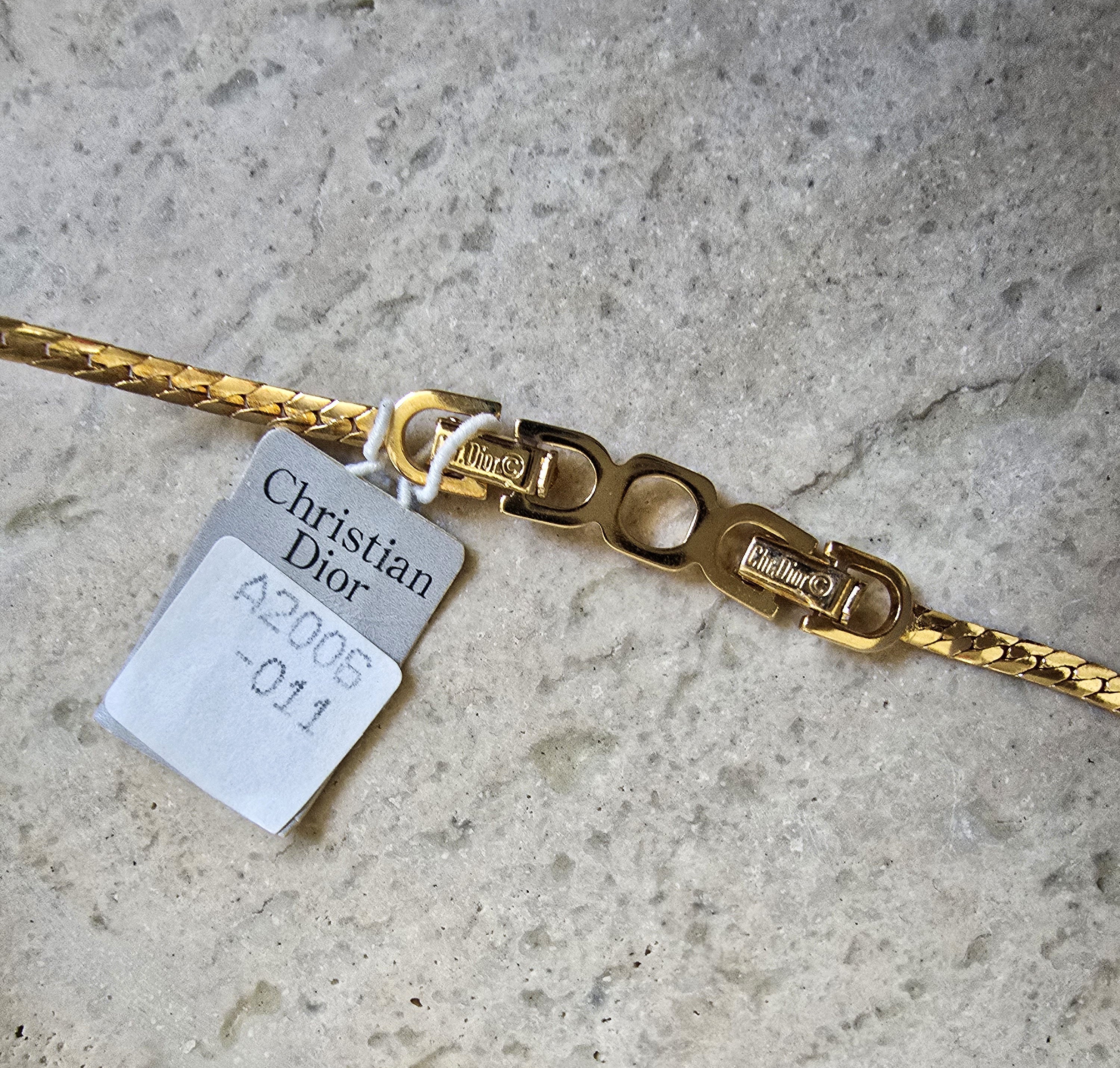 Christian Dior Collier Vintage 1980S