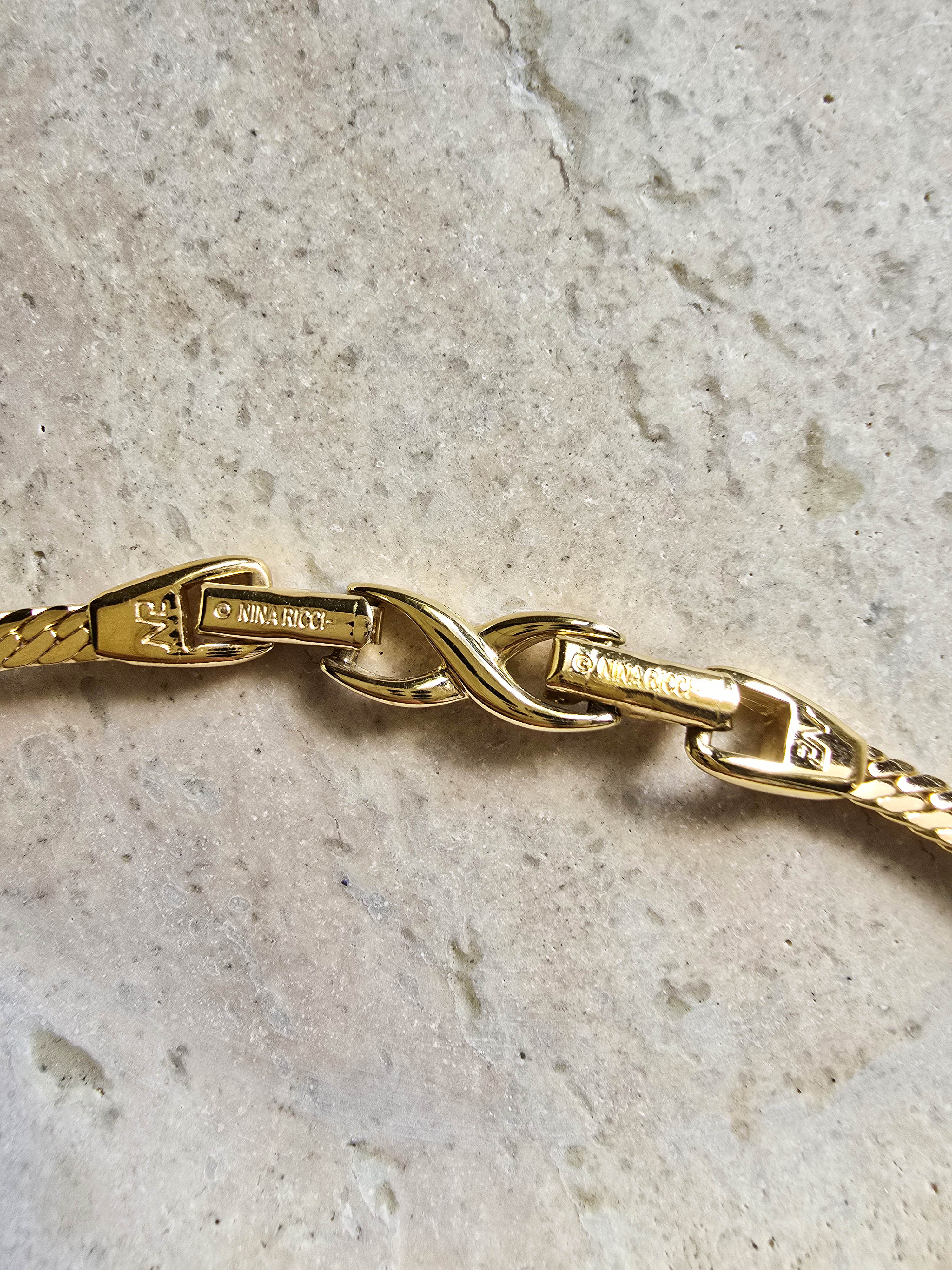 Collier Vintage Nina Ricci Années 1980