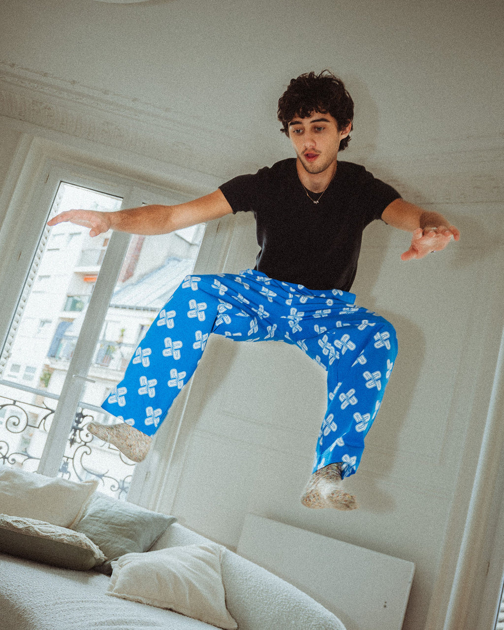 Pantalon Bleu