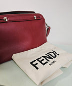 Fendi By The Way Medium Red Leather Bag