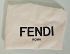 Fendi 2Jours Blue Leather Tote Bag