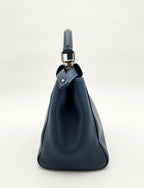 Fendi Peekaboo Mini Bleu Pétrole