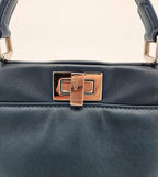 Fendi Peekaboo Mini Bleu Pétrole