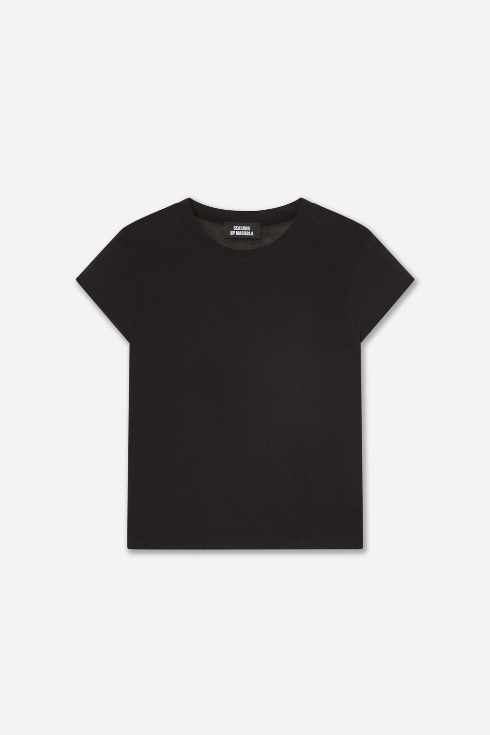 T-Shirt En Cachemire Noir