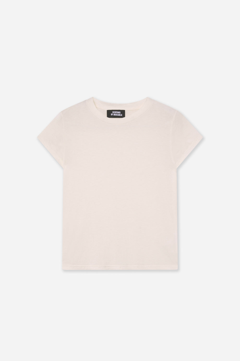 T-Shirt En Cachemire Crème