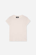T-Shirt En Cachemire Crème