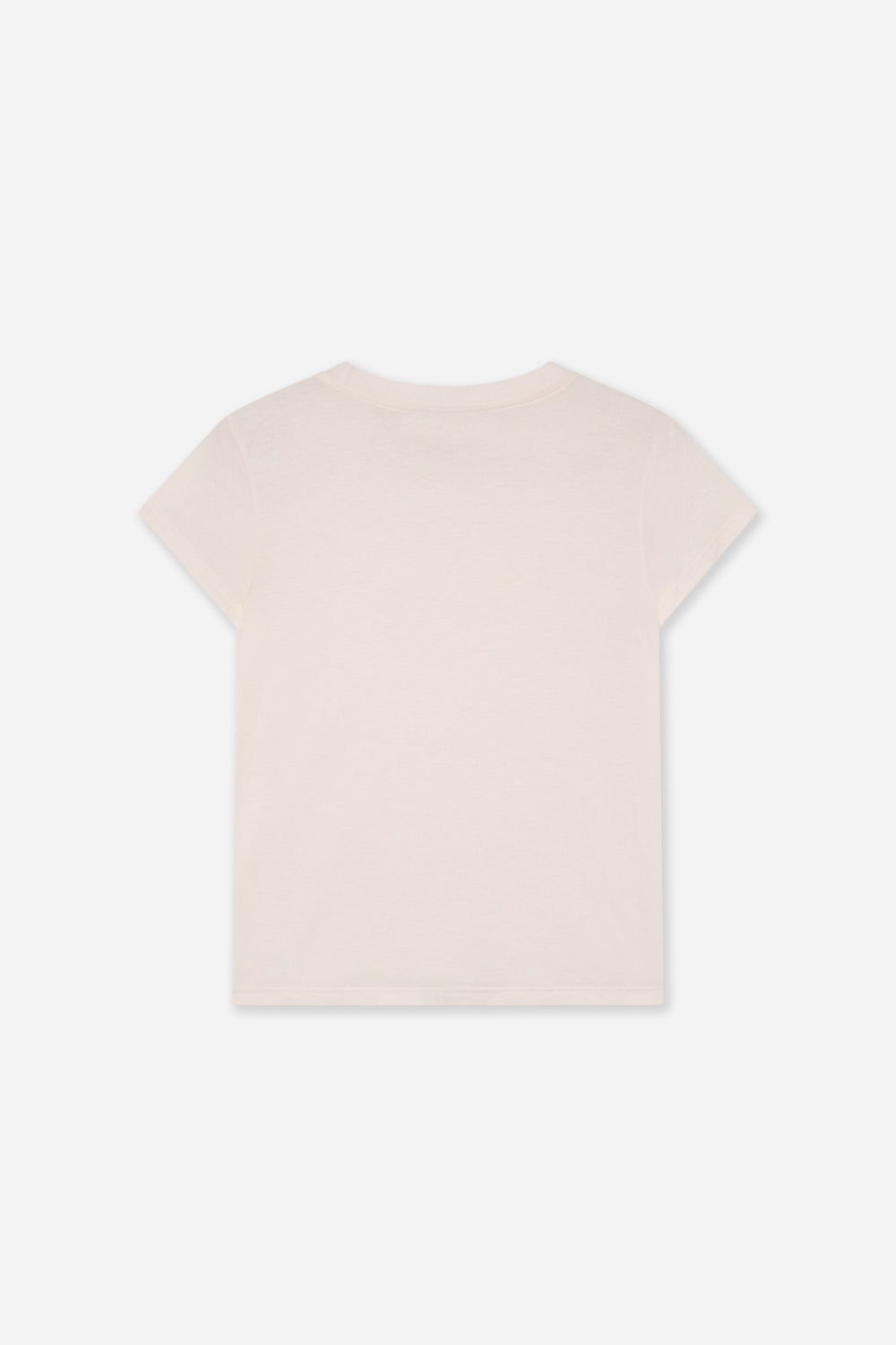 T-Shirt En Cachemire Crème