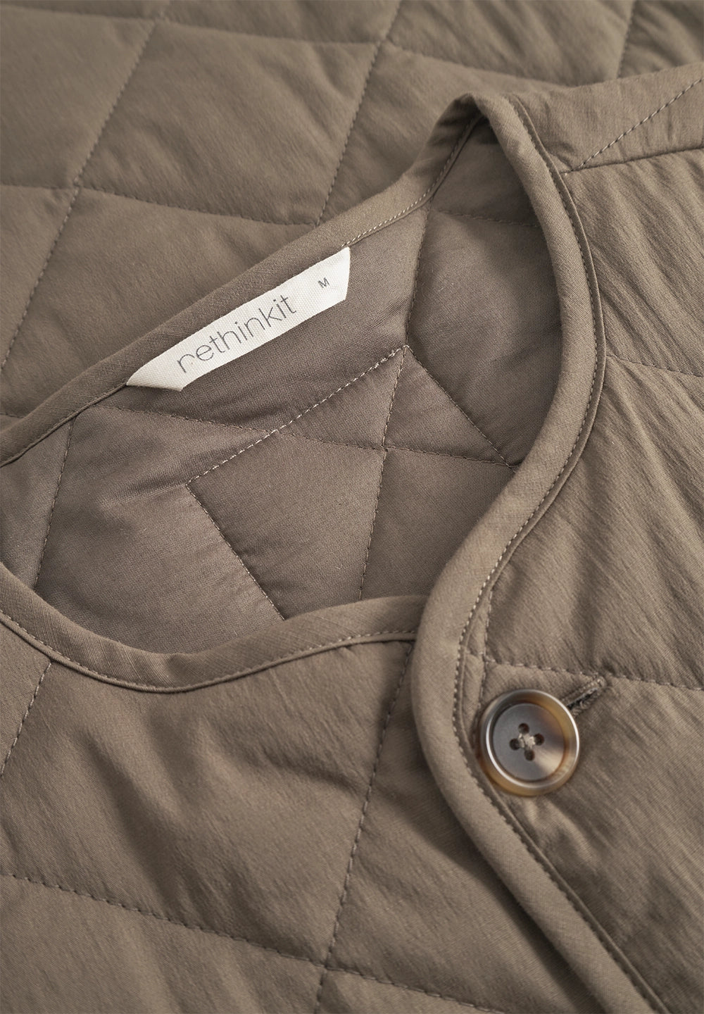 Veste Matelassée Woody - Crocodile Brown