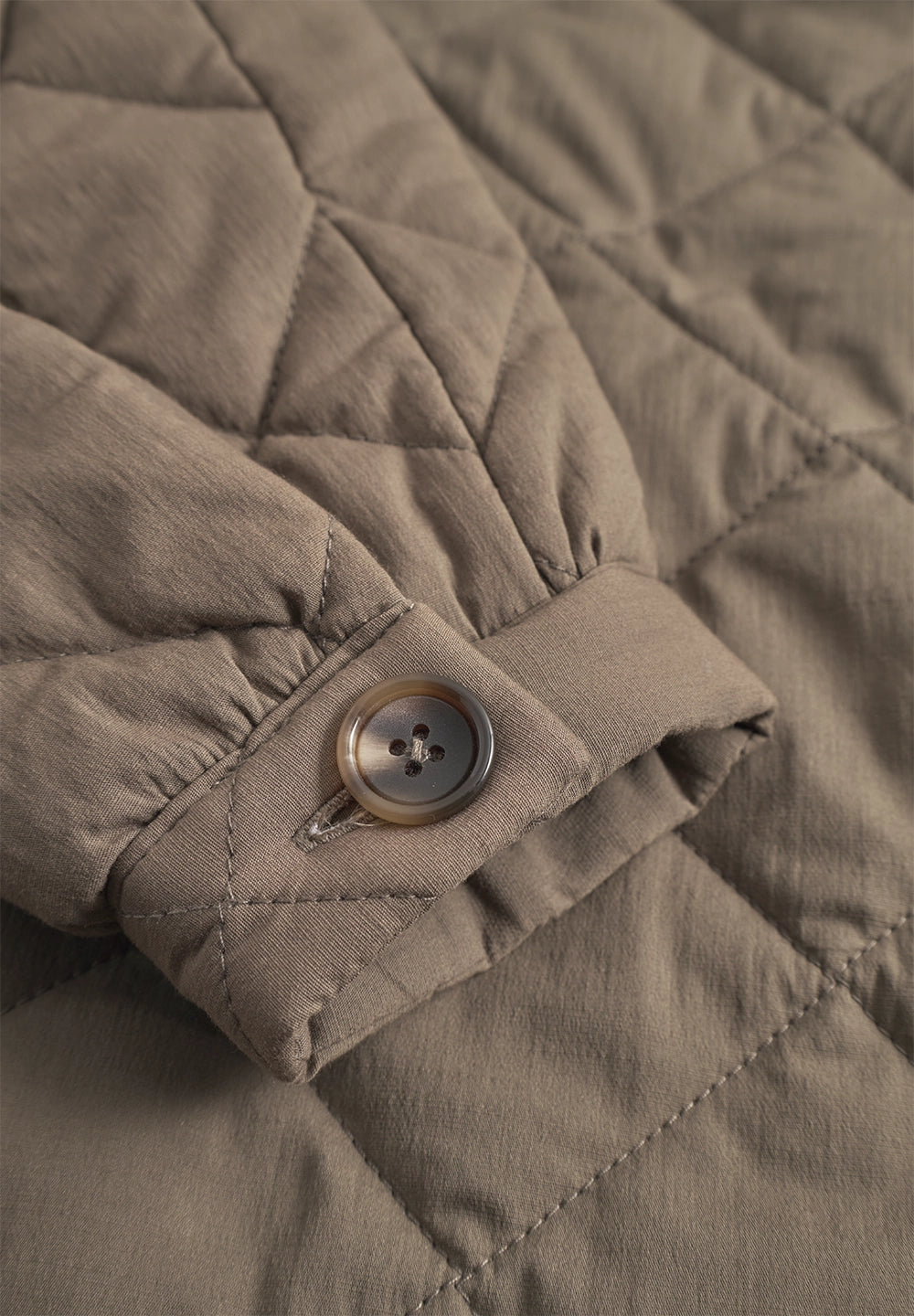 Veste Matelassée Woody - Crocodile Brown