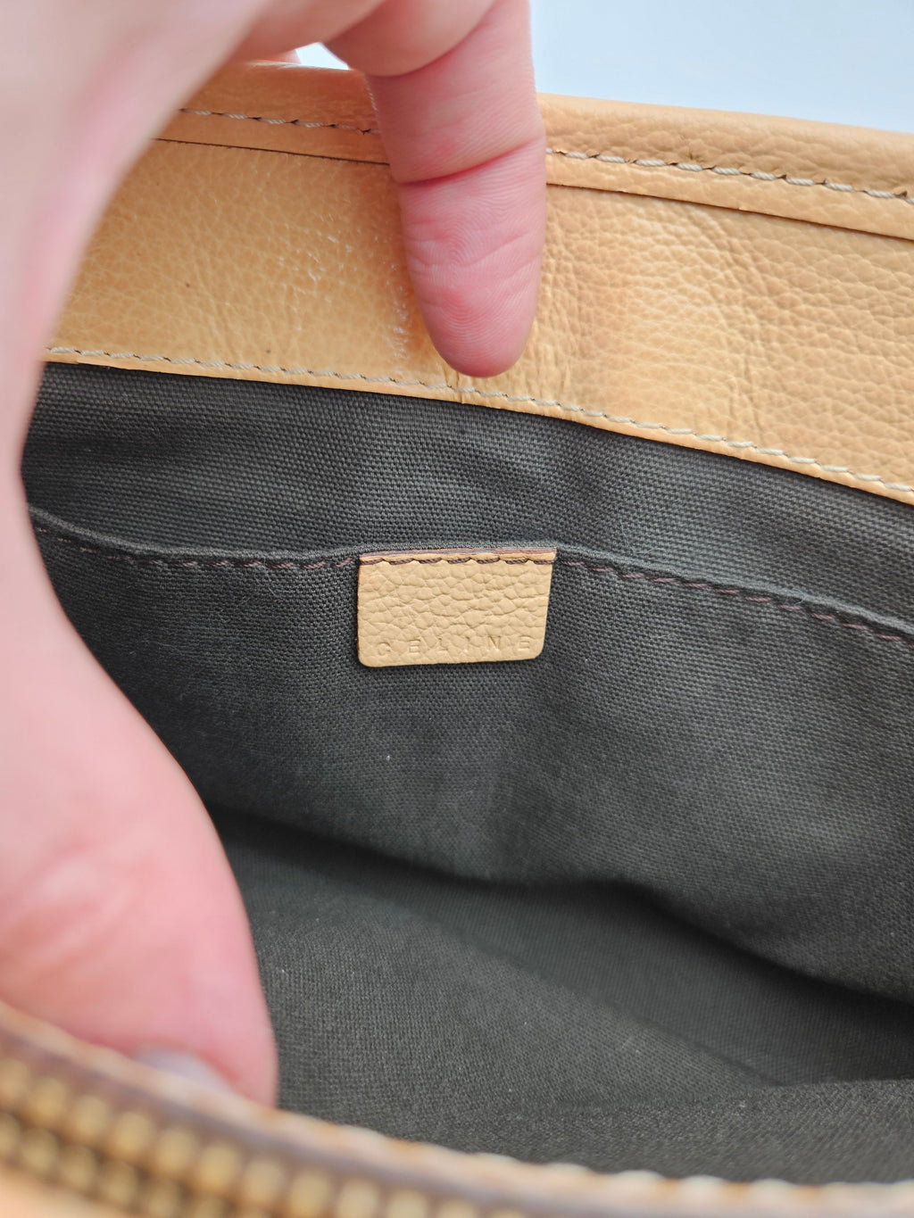 Sac Céline Boogie En Cuir Perforé