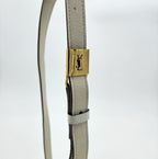 Sac Yves Saint Laurent Vintage Crossbody Blanc